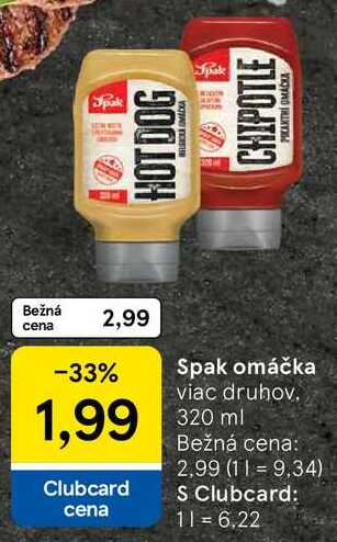 Spak omáčka, 320 ml