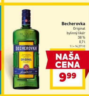 Becherovka Original 70 cl