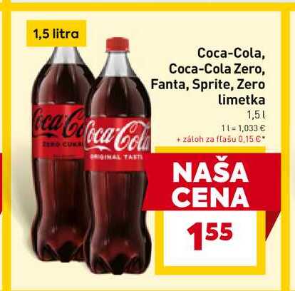 Coca-Cola 1,5 l 1.5l