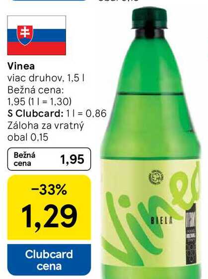 Vinea, 1,5 l
