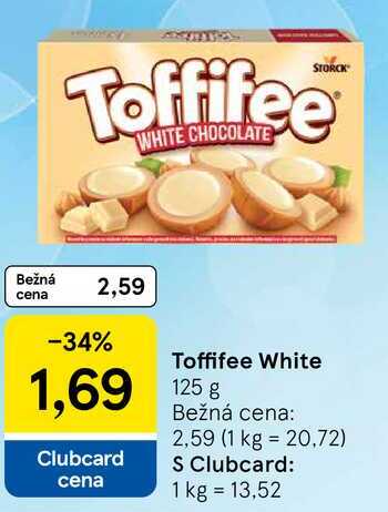 Toffifee White, 125 g