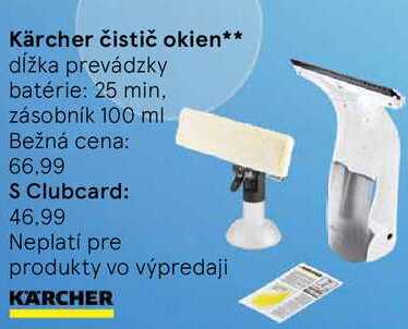 Kärcher čistič okien