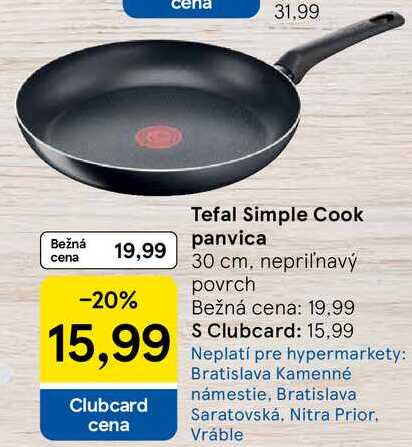 Tefal Simple Cook panvica 