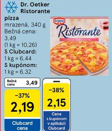 Dr. Oetker Ristorante mrazená, 340 g