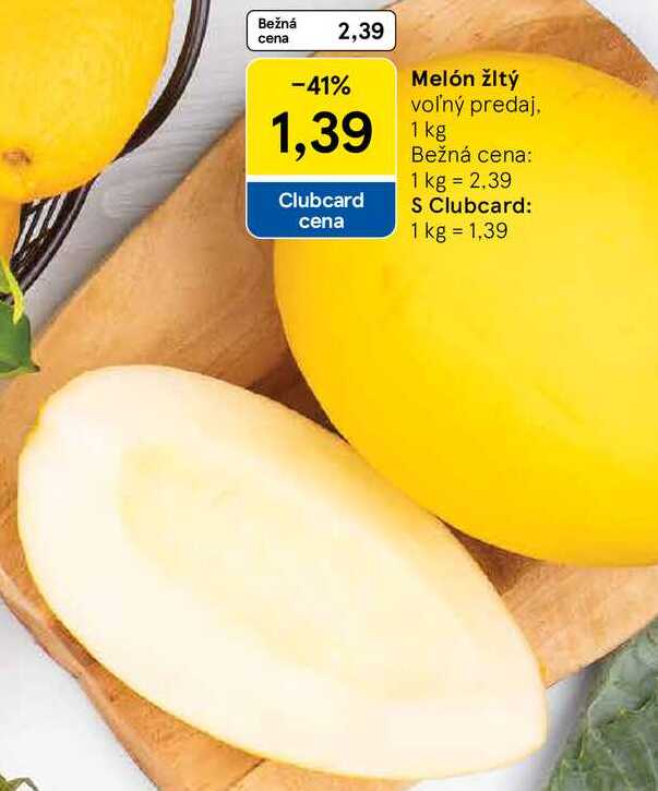 Melón žltý, 1 kg
