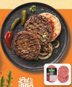 K-Purland Hamburger z hovädzieho mäsa