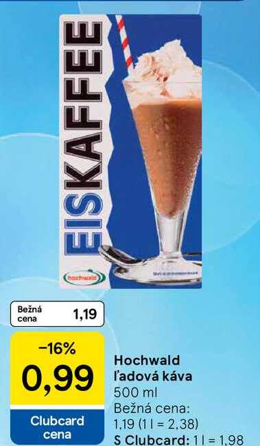 Hochwald ľadová káva, 500 ml 