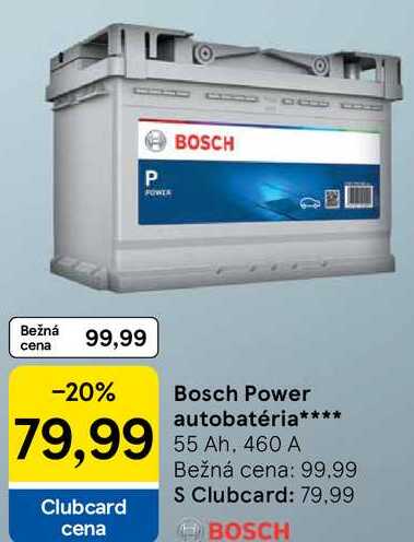 Bosch Power autobatéria