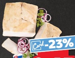 Údená slanina s kožou