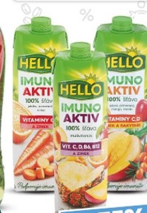 Hello Imuno aktiv Šťava 100 %