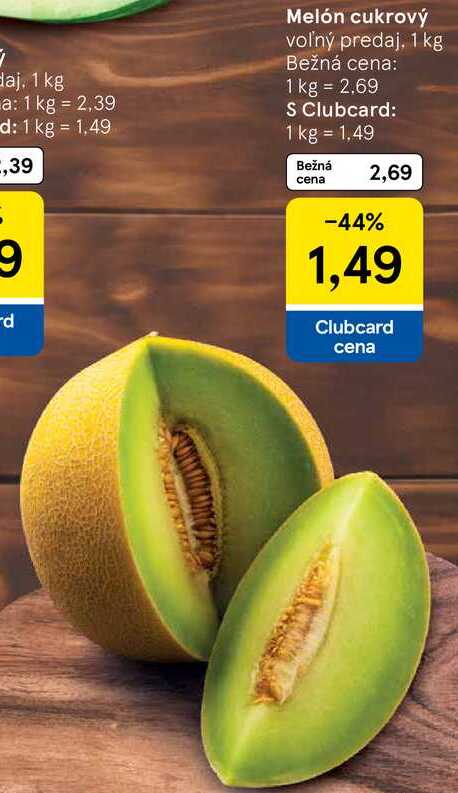 Melón cukrový, 1 kg