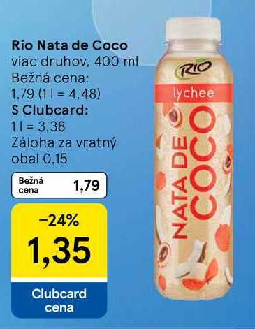 Rio Nata de Coco, 400 ml