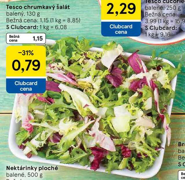 Tesco chrumkavý šalát, 130 g 
