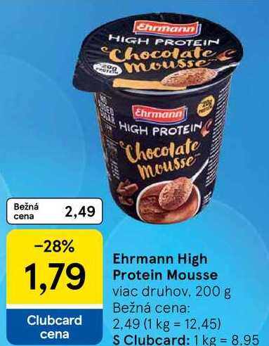 Ehrmann High Protein Mousse, 200 g