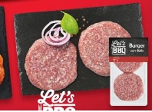 Let's BBQ Teľací burger