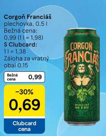 Corgoň Franciáš, 0,5 l