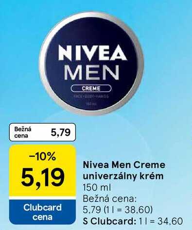 Nivea Men Creme univerzálny krém, 150 ml 
