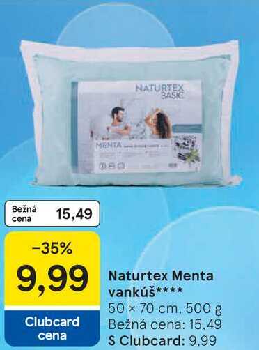 Naturtex Menta vankúš