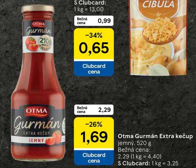 Otma Gurmán Extra kečup, 520 g 