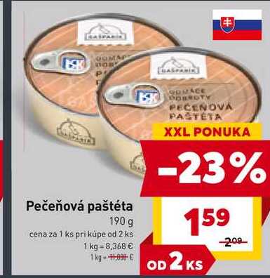 Pečeňová paštéta 190 g