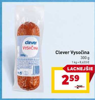 Clever Vysočina 300 g 
