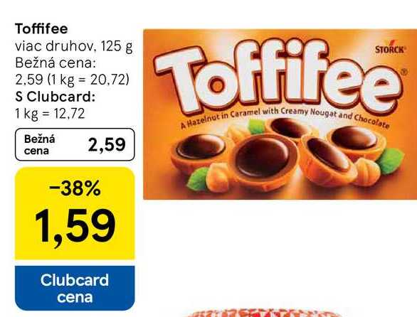 Toffifee, 125 g
