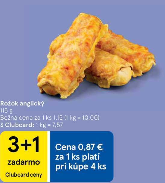 Rožok anglický, 115 g 