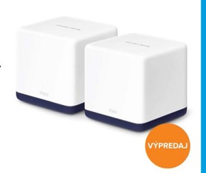 Kompletný Wi-Fi systém Mercusys Halo HSOG (2 ks) biely