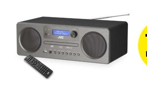 Mikro HiFi systém JVC RD-E8618-DAB Čierny
