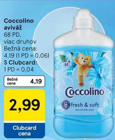 Coccolino aviváž, 68 PD