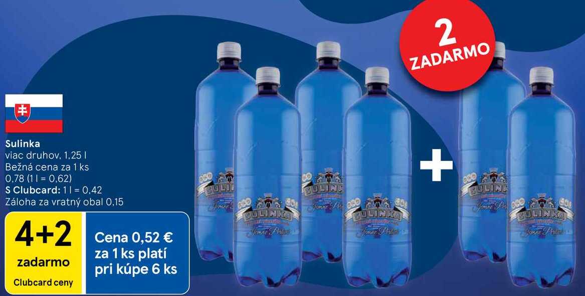 Sulinka, 1,25 l