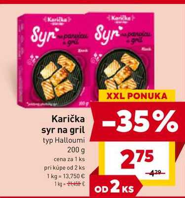 Karička syr na gril typ Halloumi 200 g 