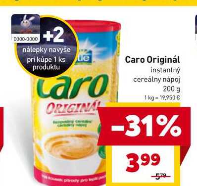 Caro ORIGINÁL 200 g