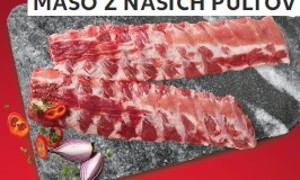Bravčové rebierka z karé
