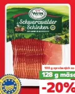 Familie Wein Schwarzwaldská šunka