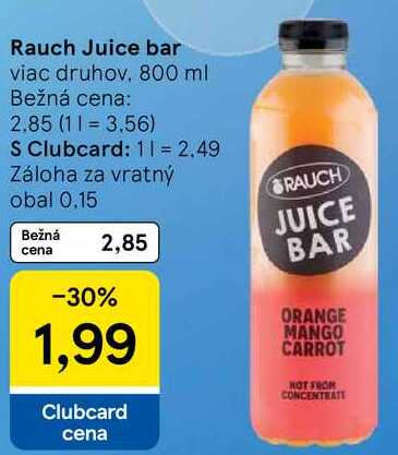 Rauch Juice bar, 800 ml