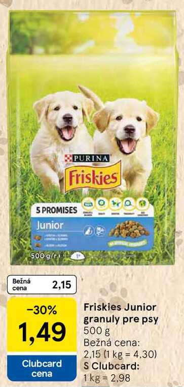 Friskies Junior granuly pre psy, 500 g