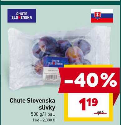 slivky 500 g