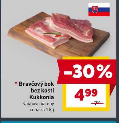 Bravčový bok bez kosti 1kg