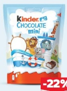 Kinder Chocolate Čokoládové tyčinky