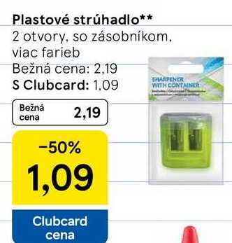 Plastové strúhadlo
