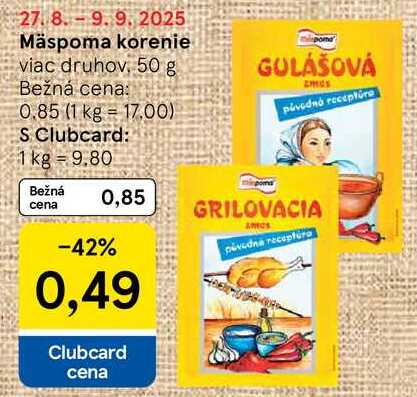 Mäspoma korenie, 50 g 