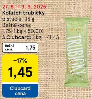 Kolatch trubičky, 35 g