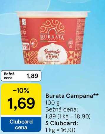 Burata Campana, 100 g