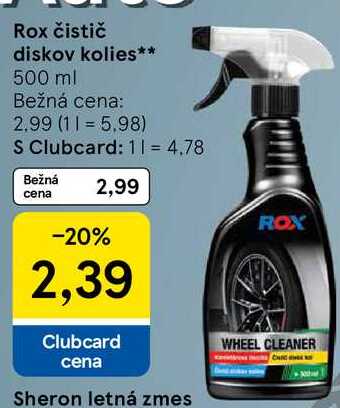 Rox čistič diskov kolies, 500 ml 