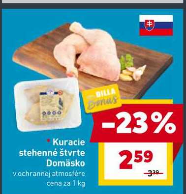 Kuracie stehenné štvrte 1kg
