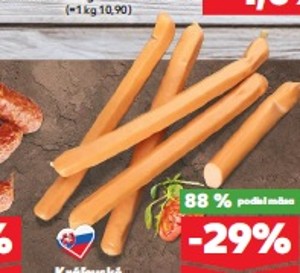 Viedenské párky kráľovské hyd.