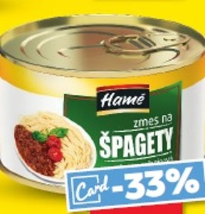 Hamé Zmes na špagety