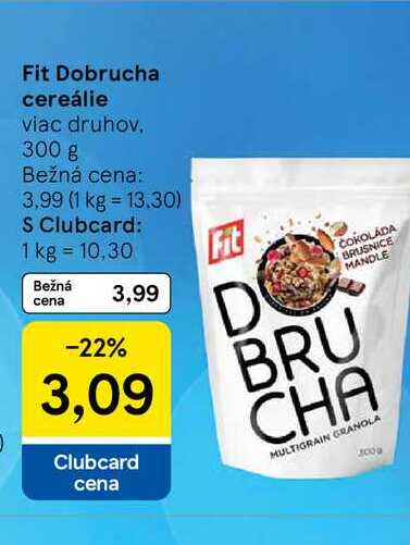 Fit Dobrucha cereálie viac druhov 300 g