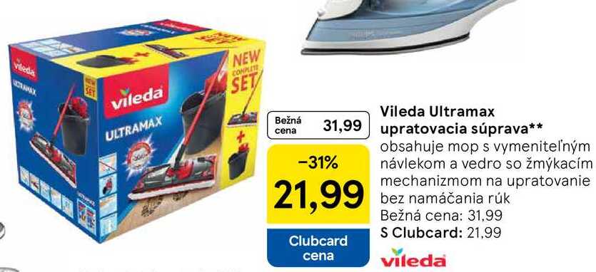 Vileda Ultramax upratovacia súprava